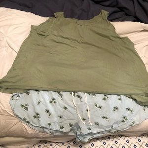 Succulent Pajama set